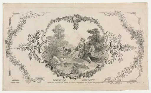 The Happy Shepherd, Arabesque, by Louis Crépy
