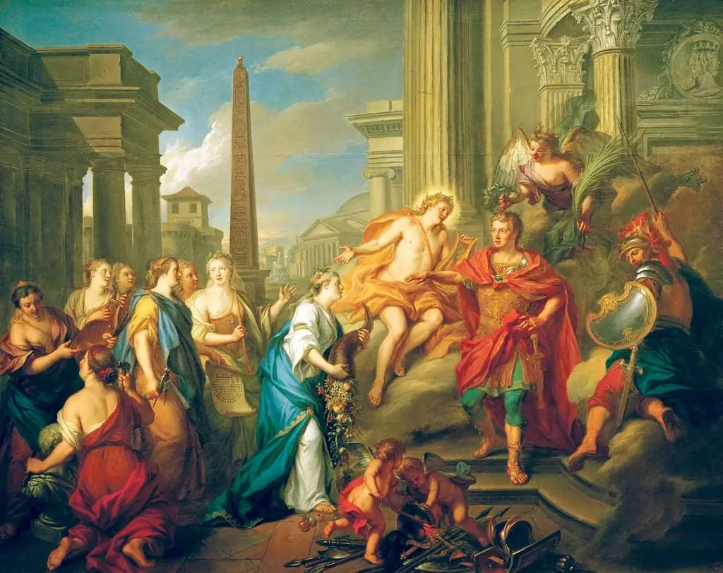 Augustus schließt den Tempel des Janus, by Louis de Silvestre