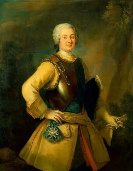 Graf Friedrich August von Rutowsky (1702-1764), by Louis de Silvestre
