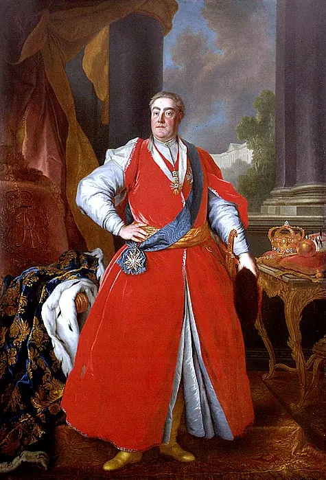 King August III in Polish costume by Louis de Silvestre, by Louis de Silvestre