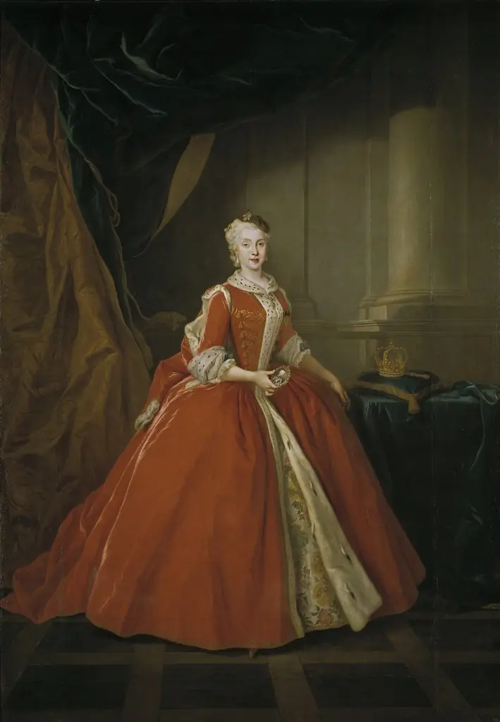 Maria Amalia de Saxony, by Louis de Silvestre