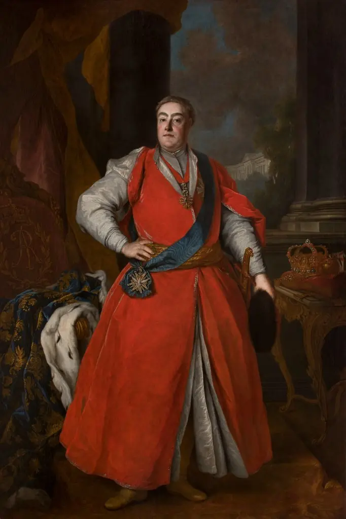 Portrait of August III the Saxon in Polish costume, by Louis de Silvestre