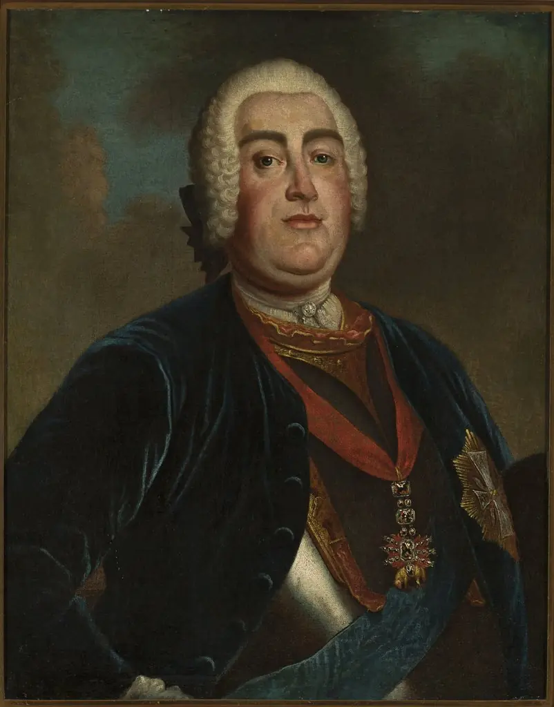 Portrait of Augustus III, by Louis de Silvestre