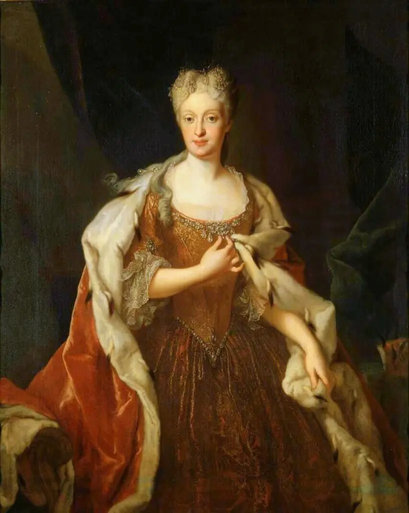 Porträt der Maria Josepha of Austria (1699-1757), Electress of Saxony and Queen of Poland, by Louis de Silvestre