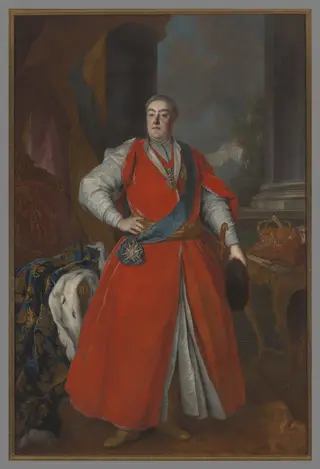 Portret Augusta III Sasa (1696-1763), króla Polski, by Louis de Silvestre, 1737