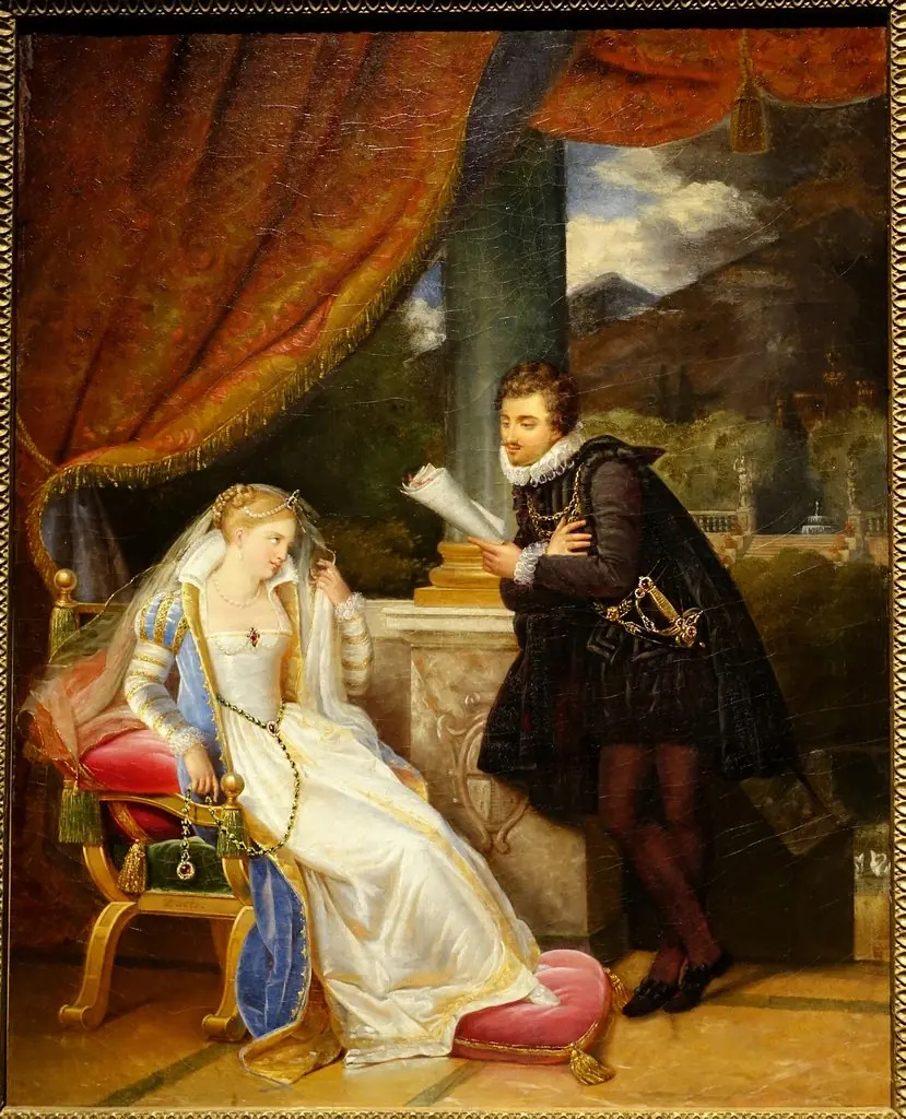 Le Tasse lisant à la princesse Éléonore un épisode de « La Jérusalem délivrée », by Louis Ducis
