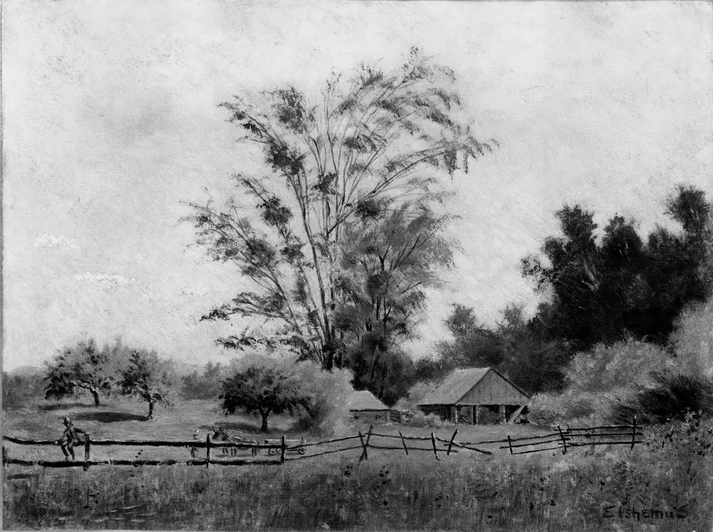 American Farm, by Louis Eilshemius