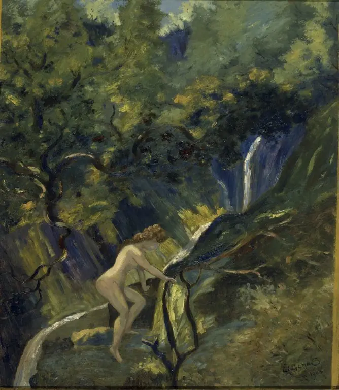 Nude Ascending, by Louis Eilshemius