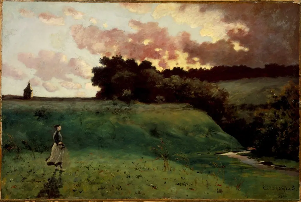 Stormy Landscape, by Louis Eilshemius