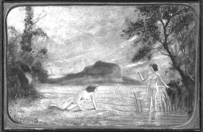 The Startled Nymphs, by Louis Eilshemius