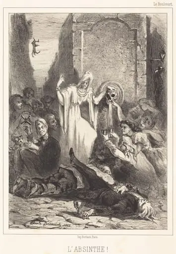 L'Absinthe!, by Louis Emile Benassit