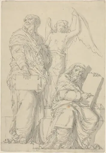 The Prophets Hosea and Jonah, by Louis-Felix de La Rue