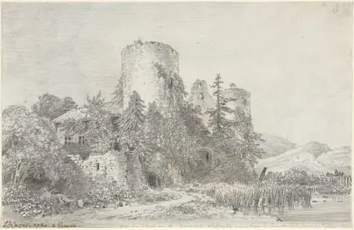 Vue du Chateau de Saconnex