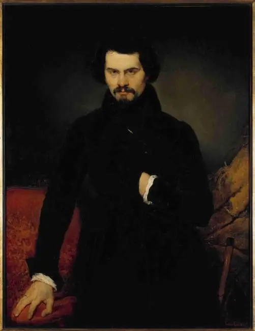 Portrait of Edouard Fétis, by Louis Gallait