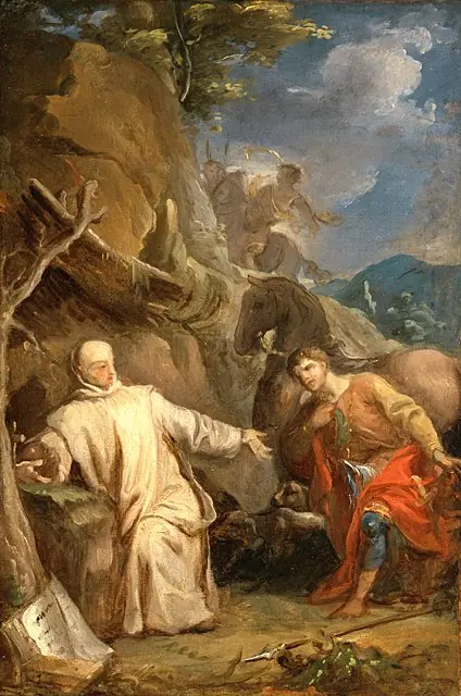 A Scene from the Life of St. Martin (?), by Louis Galloche