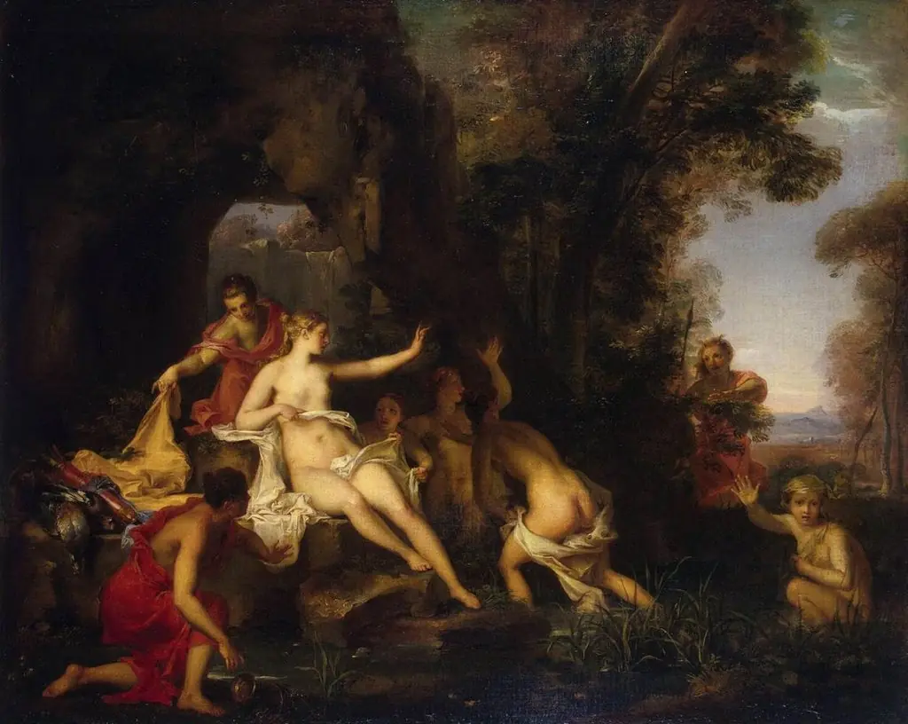Diana and Actaeon, by Louis Galloche