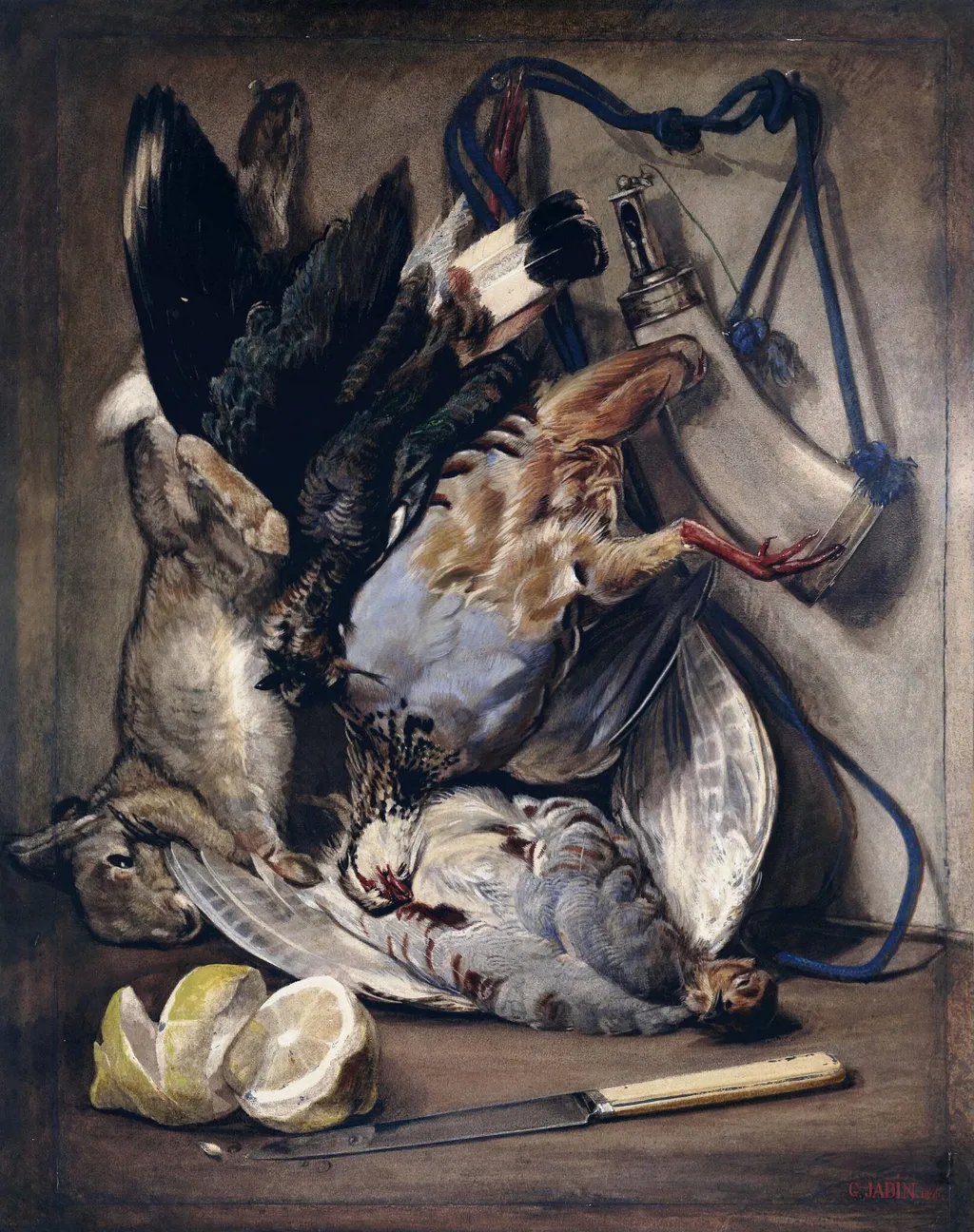 Untitled, by Louis Godefroy Jadin, watercolor, 1830