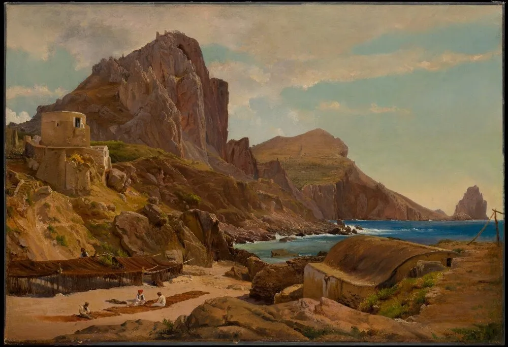 Marina Piccola, Capri, by Louis Gurlitt, unspecified, 1844