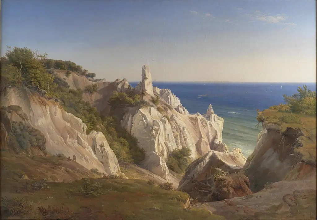 The Cliffs of the Island of Møn, by Louis Gurlitt