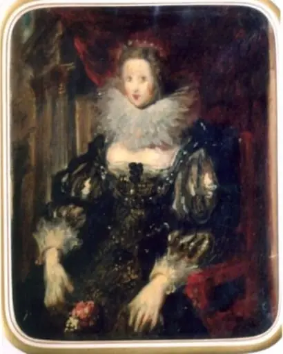 Femeie costumată, by Louis Gustave Richard
