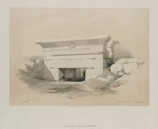 Egypt and Nubia, Volume I: Dendera, by Louis Haghe