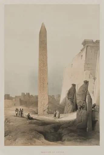 Egypt and Nubia, Volume I: Luxor, by Louis Haghe