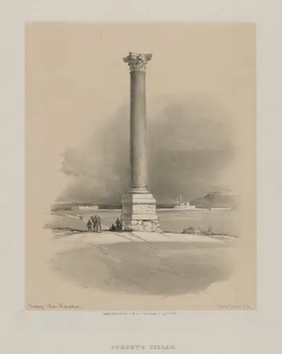 Egypt and Nubia, Volume I: Pompey's Pillar, Alexandria