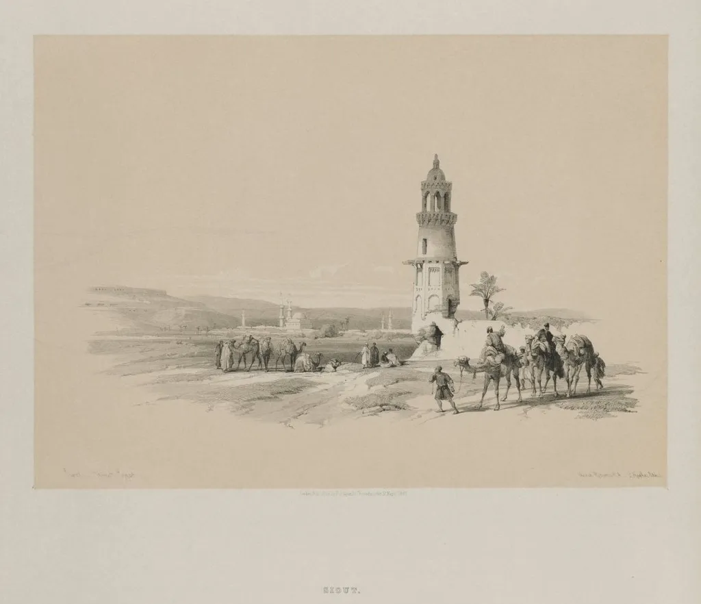 Egypt and Nubia, Volume I: Siout - Upper Egypt, by Louis Haghe, 1847
