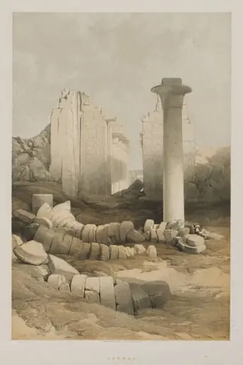 Egypt and Nubia, Volume II: Karnak, by Louis Haghe