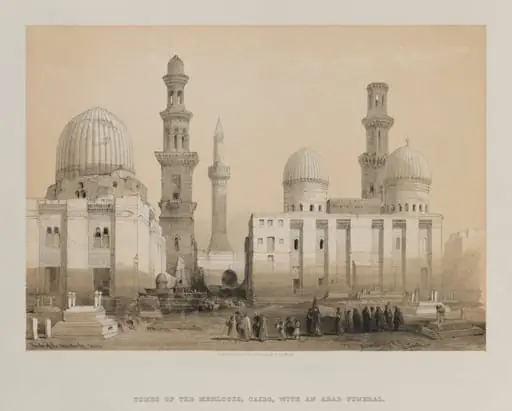 Egypt and Nubia, Volume III: Tomb of the Memlooks, Cairo, by Louis Haghe