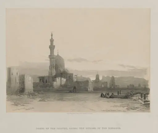 Egypt and Nubia, Volume III: Tombs of the Caliph's, Cairo, by Louis Haghe