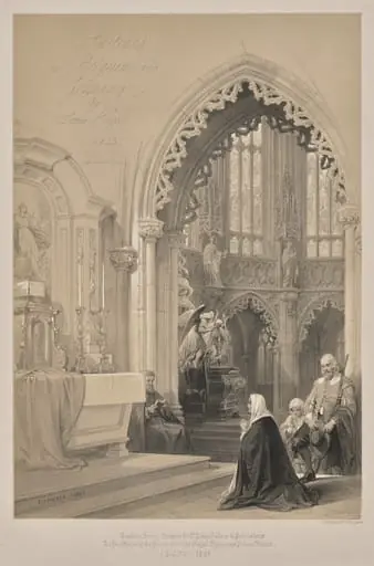 Sketches in Belgium and Germany, Second Series: No. 1 - Title Page - St. Jacques, Liege, by Louis Haghe
