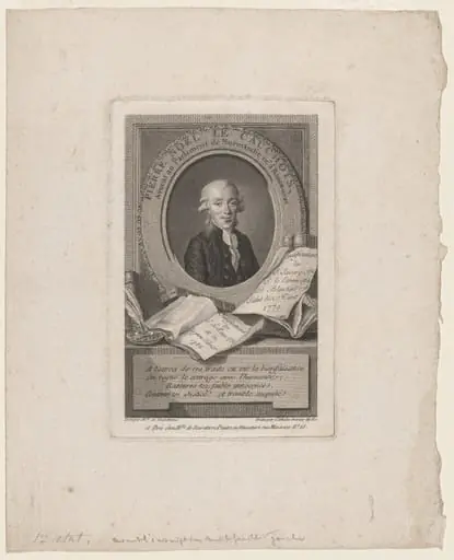 Pierre Noel le Cauchois, by Louis-Jacques Cathelin