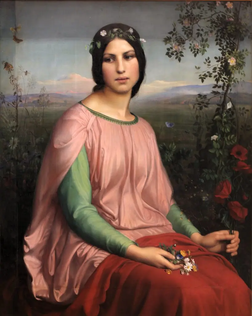 Flower of the Fields, by Louis Janmot