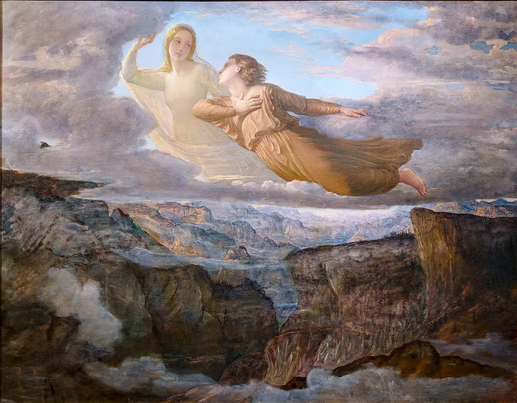 Poem of the Soul - Ideal, by Louis Janmot