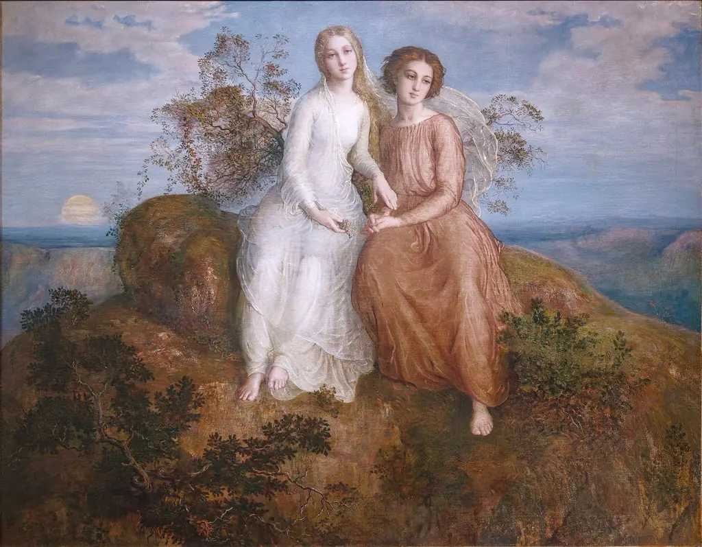 Poem of the Soul - One evening, by Louis Janmot