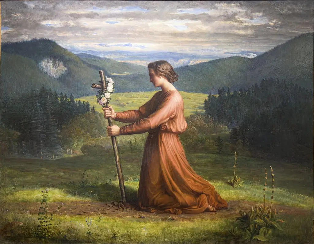 Poem of the Soul - Reality, by Louis Janmot