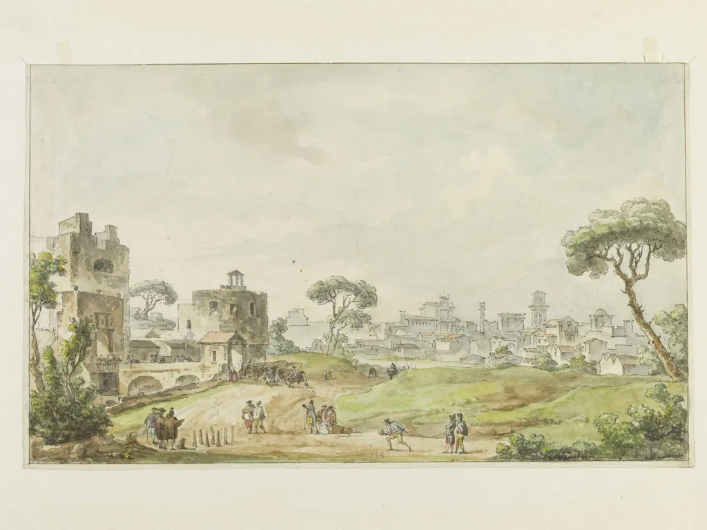 Untitled, by Louis Jean Desprez, 1785