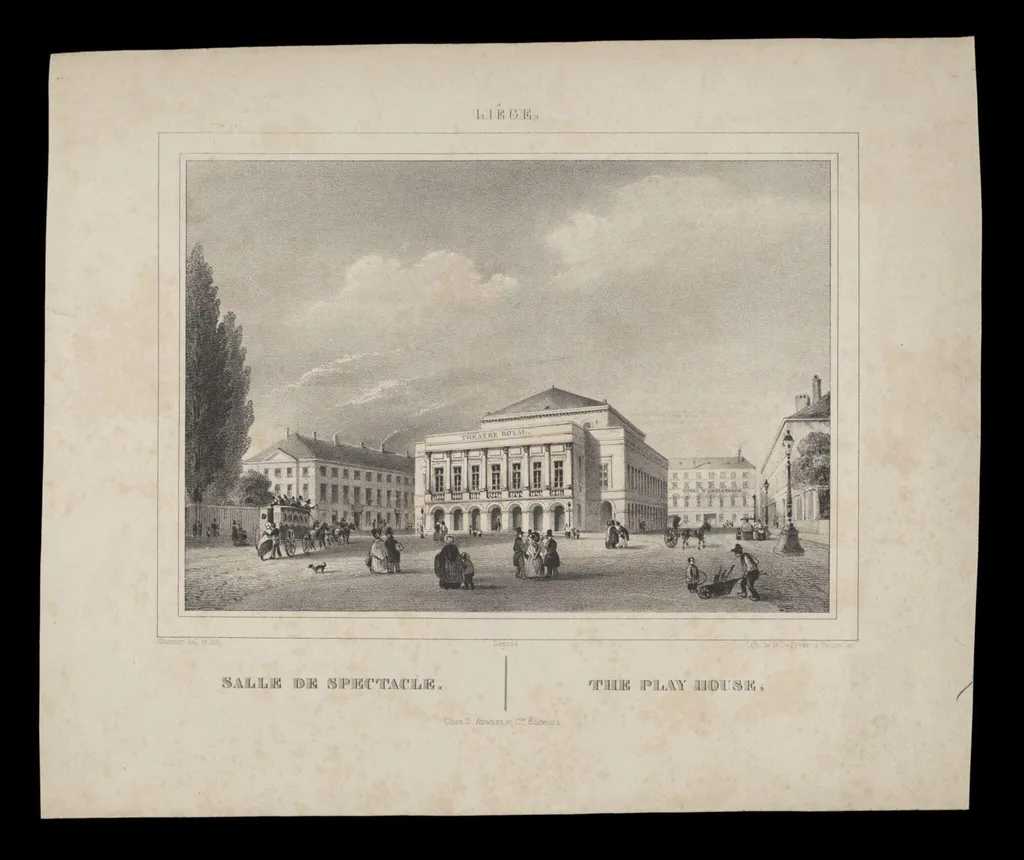 H Beard Print Collection, by Louis-Joseph Ghémar, 1850
