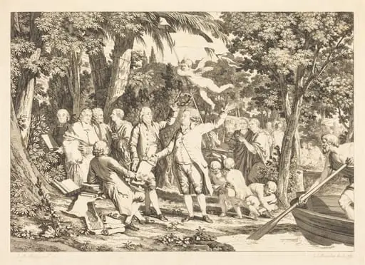 Mirabeau arrive aux Champs-Élisées, by Louis-Joseph Masquelier