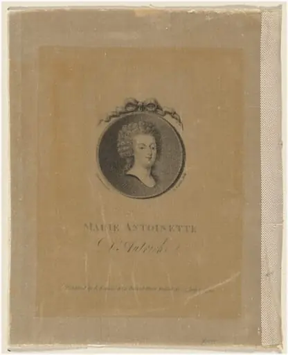 Marie Antoinette d'Autriche (Marie Antoinette of Austria), by Louis Legoux