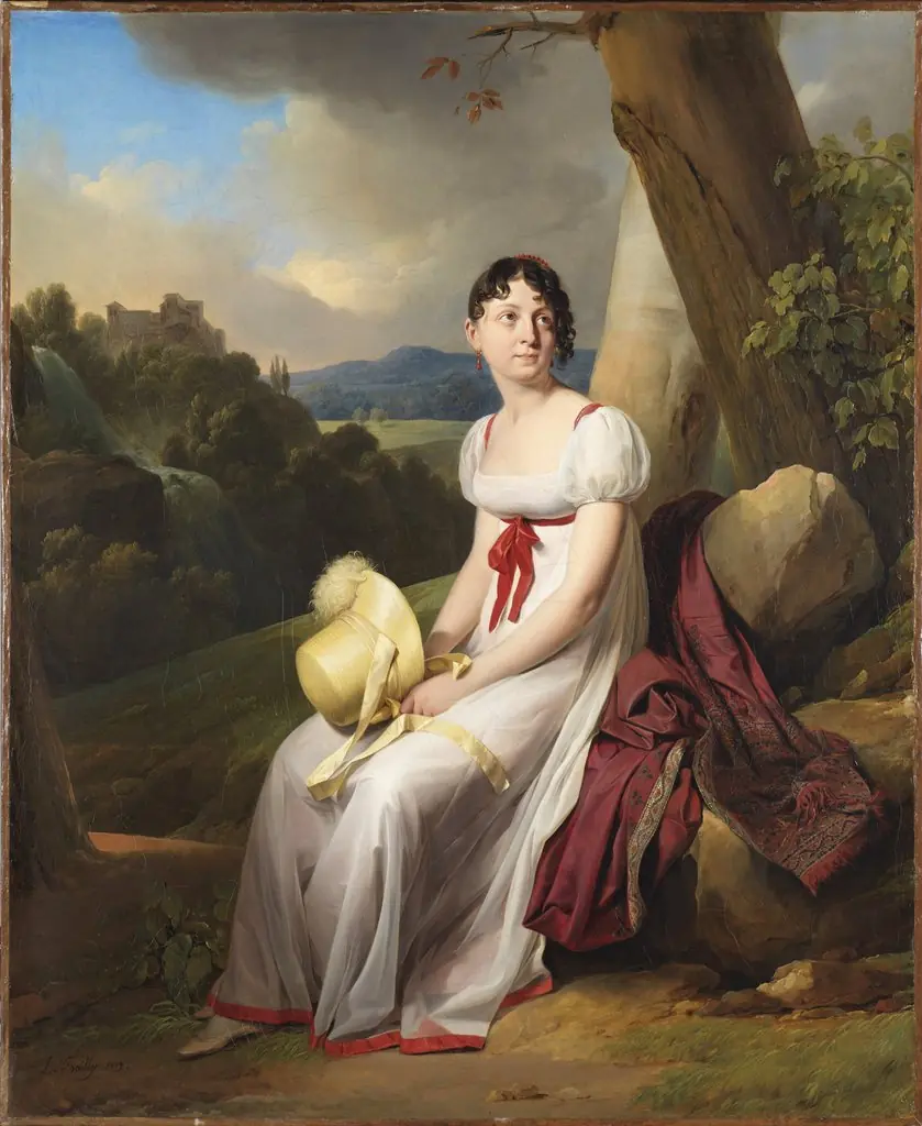 Madame Saint-Ange Chevrier, by Louis-Léopold Boilly