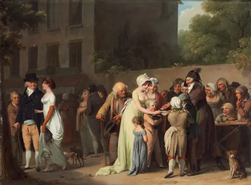 The Card Sharp on the Boulevard, by Louis-Léopold Boilly