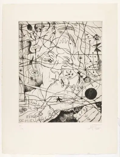 Untitled, by Louis Marcoussis Joan Miró
