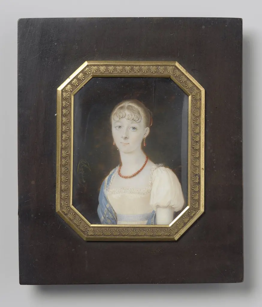 Jonkvrouw Johanna Cornelia Mollerus (1792-1844), by Louis-Marie Autissier