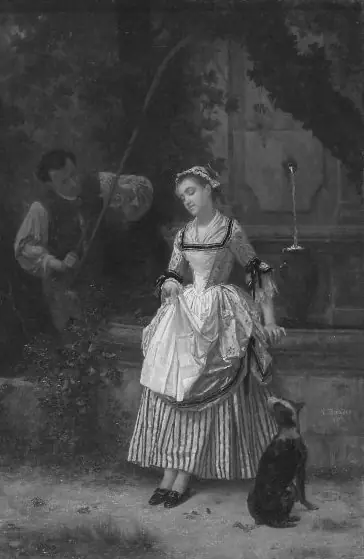 At the Fountain, by Louis-Marie Baader