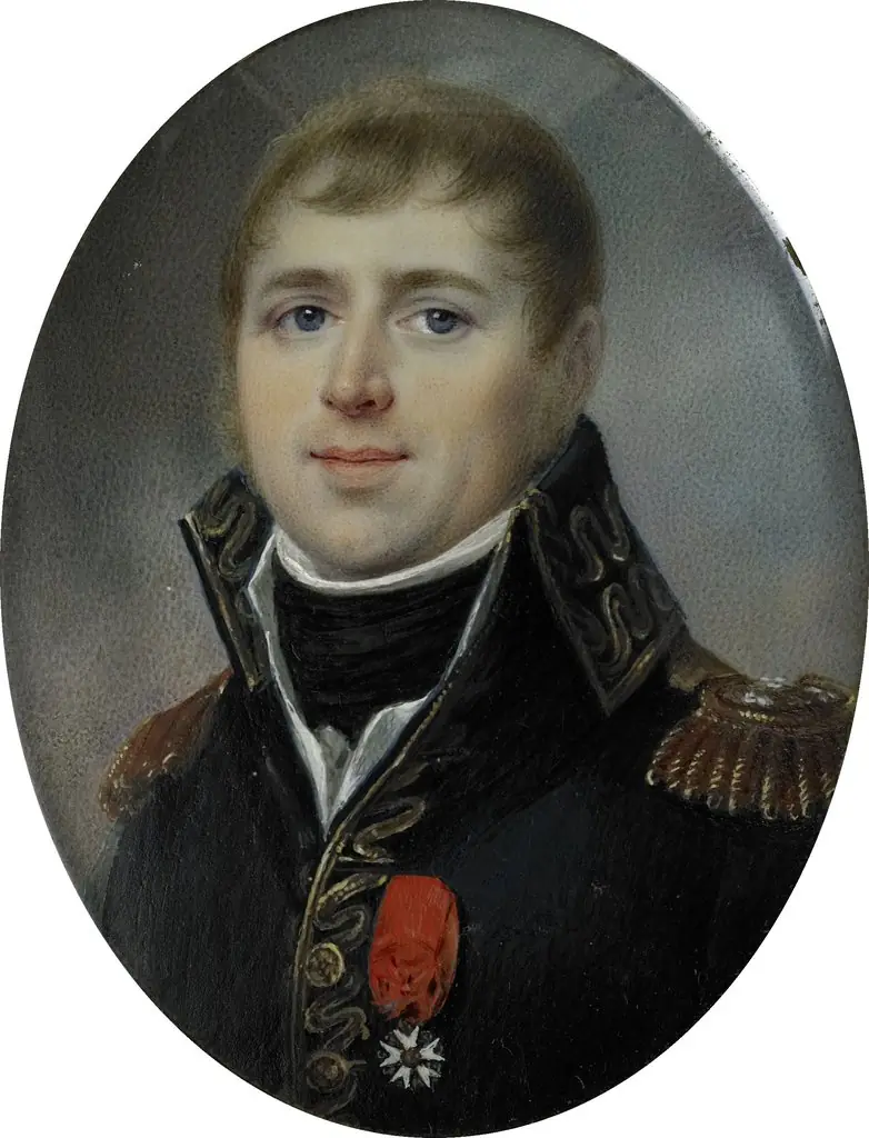 Carel Hendrik Ver Huell (1764-1845), Vice-admiraal van de Bataafse vloot en Minister van Marine van de Bataafse Republiek, getooid met het officierskruis van het Legioen van Eer, hem verleend in 1804, by Louis Marie Sicard