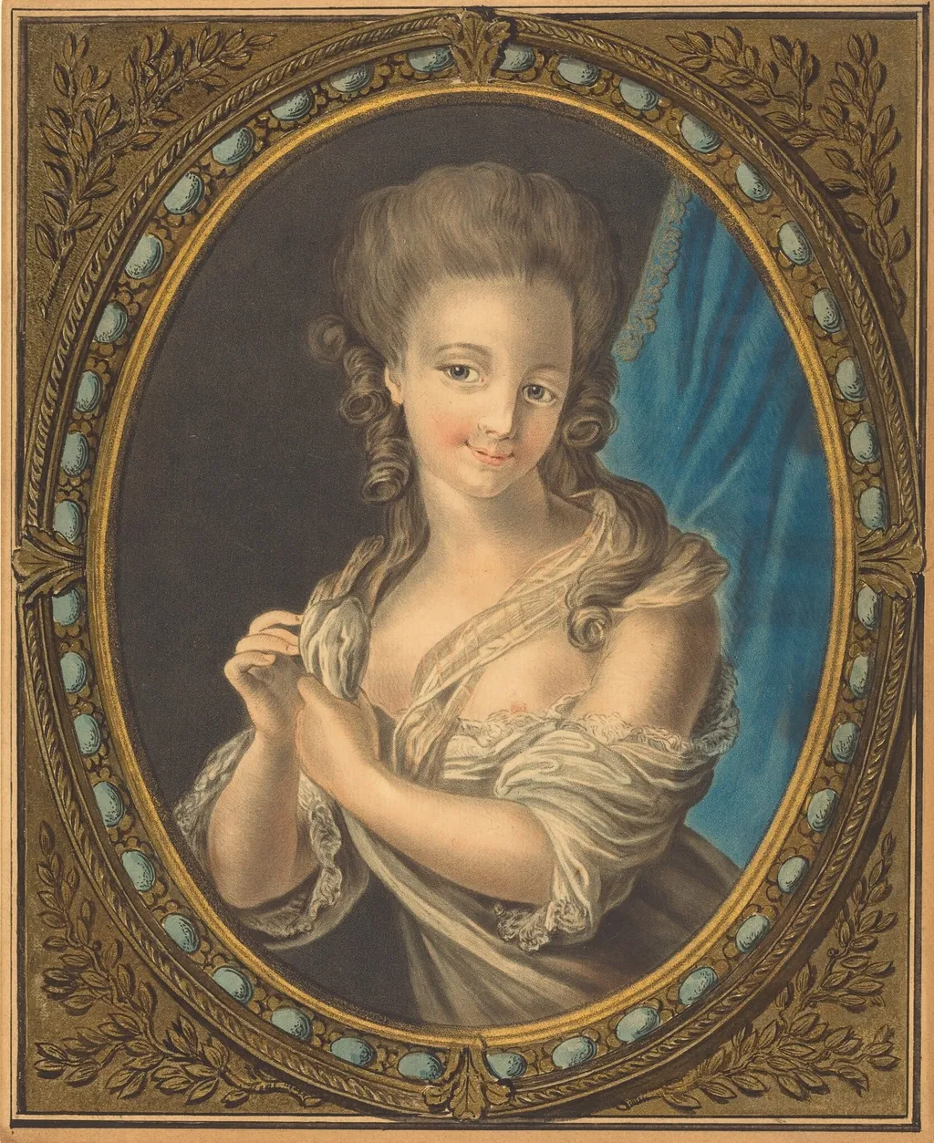 Charms of the Morning, by Louis-Marin Bonnet, watercolor, 1777