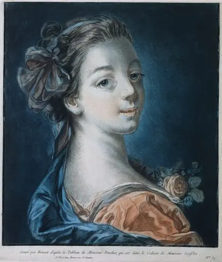Head of a Woman (Mme. Deshayes?), by Louis-Marin Bonnet