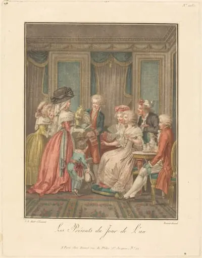 Les Présents du jour de l'an, by Louis-Marin Bonnet